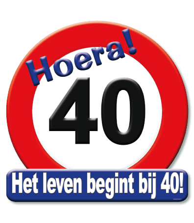 Huldeschild 40 jaar