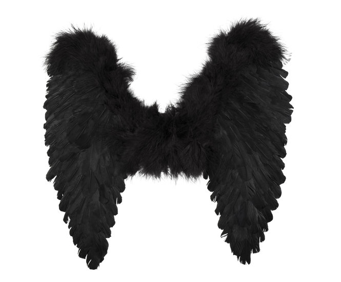 Engelen vleugels zwart
