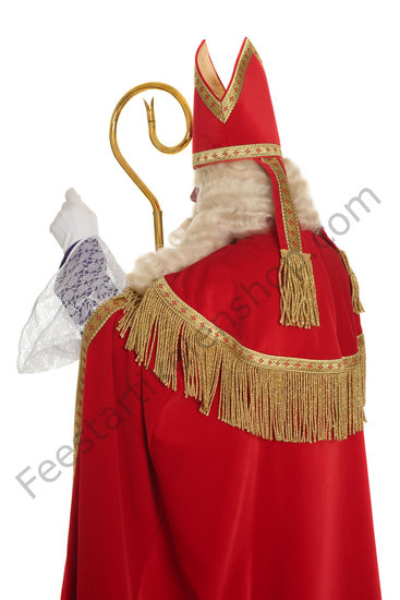 Sinterklaas kostuum luxe velours