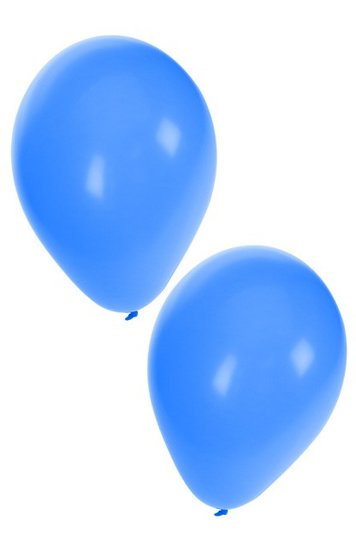 Ballonnen blauw