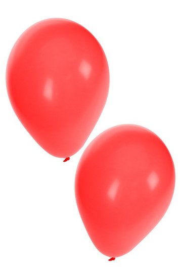 Ballonnen rood