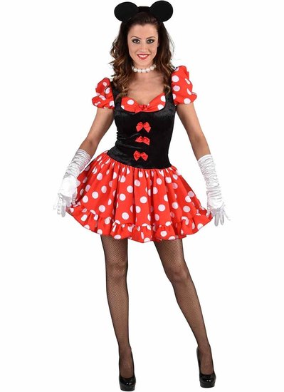 Bereiken Omgeving Tochi boom Minnie Mouse jurk dames | Feestartikelenshop.com