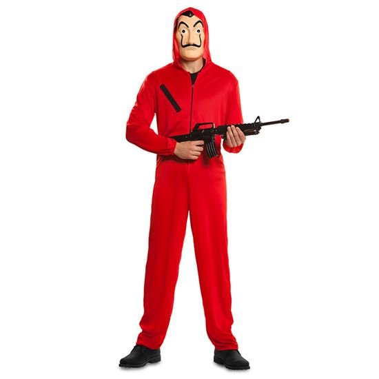 La casa de papel overall rood