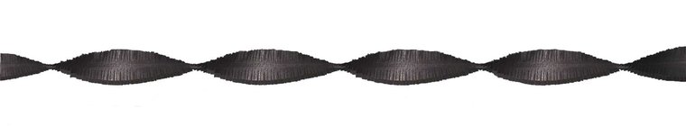 Crepeslinger zwart 6 meter