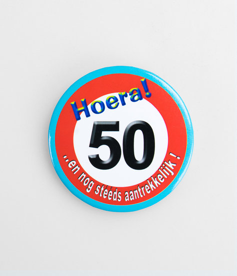 Button 50 jaar