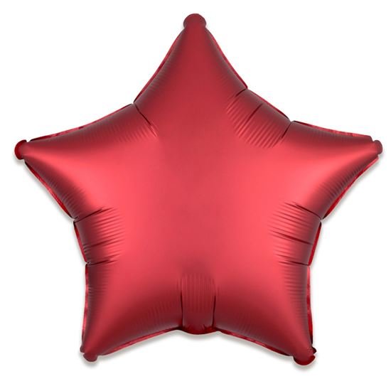 folieballon ster rood