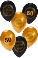 Abraham 50 jaar ballonnen