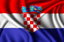 Vlag Kroati&euml; 90 x 150 cm