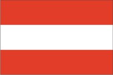 Sticker Oostenrijkse vlag