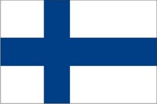 sticker Finse vlag