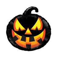 Folieballon Black Pumkin Halloween