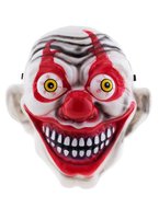 Masker clown met bewegende ogen