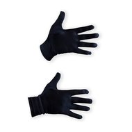 Handschoenen zwart satijn