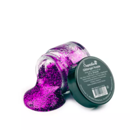 Glittergel paars