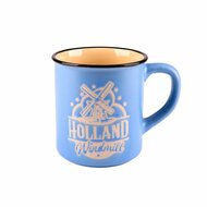 Beker Holland blauw Molen