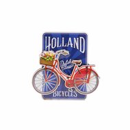 Magneet Fiets blauw Holland