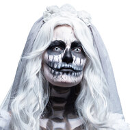 Kleurlenzen Ghost Bride white-black