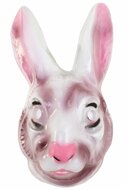 Masker konijn volwassenen plastic
