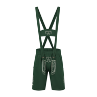 Lederhosen groen kort model polyester