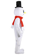 Mascotte Sneeuwpop kostuum wit