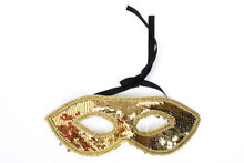 Venetiaanse masker goud pailletten
