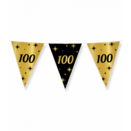Vlaggenlijn Classy 100 jaar zwart-goud