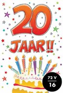 Verjaardagskaart That funny age 20 jaar