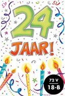 Verjaardagskaart That funny age 24 jaar