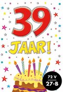 Verjaardagskaart That funny age 39 jaar