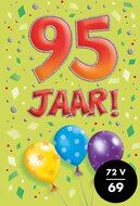 Verjaardagskaart That funny age 95 jaar