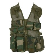 Tactical vest camouflage kinderen