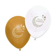 Ramadan Kareem ballonnen goud-wit