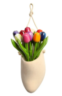 klomp met 9 tulpen