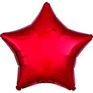 folieballon ster rood