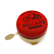 Fietsbel Holland rood bike