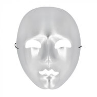 Gezichtsmasker zilver