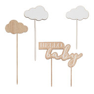 Ginger Ray - Hello Baby - Cake Topper