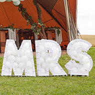 Ginger Ray - Wedding - Balloon Mosaic MR &amp; MRS