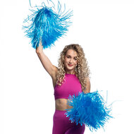 Cheerleader pompom blauw