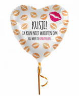 Folieballon Kusje