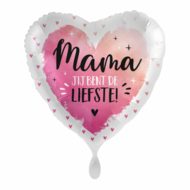 Folieballon Mama jij bent de liefste 43 cm