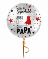 Folieballon Superheld papa 43 cm