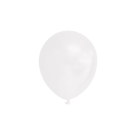 Ballonnen klein wit 100 stuks