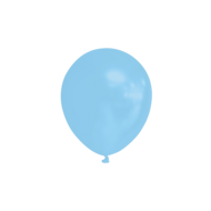 Ballonnen klein baby blauw 100 stuks