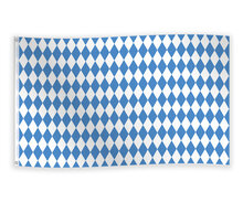 Vlag Oktoberfest blauw-wit