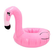 Opblaasbare bekerhouder Flamingo