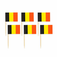 Cocktailprikkers Belgi&euml; vlaggen