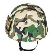 Kinderhelm Militair met kogels