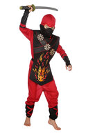 Ninja kostuum kind fire