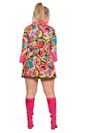 Disco pop-art jurk dames